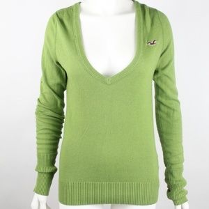 Hollister Women's Pullover Cardigan Size S  Green